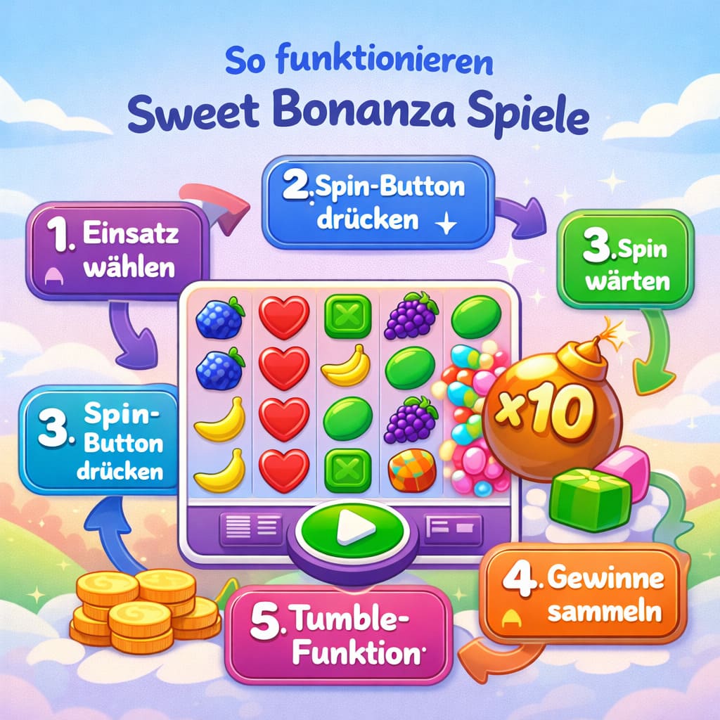 Funktionieren Sweet Bonanza